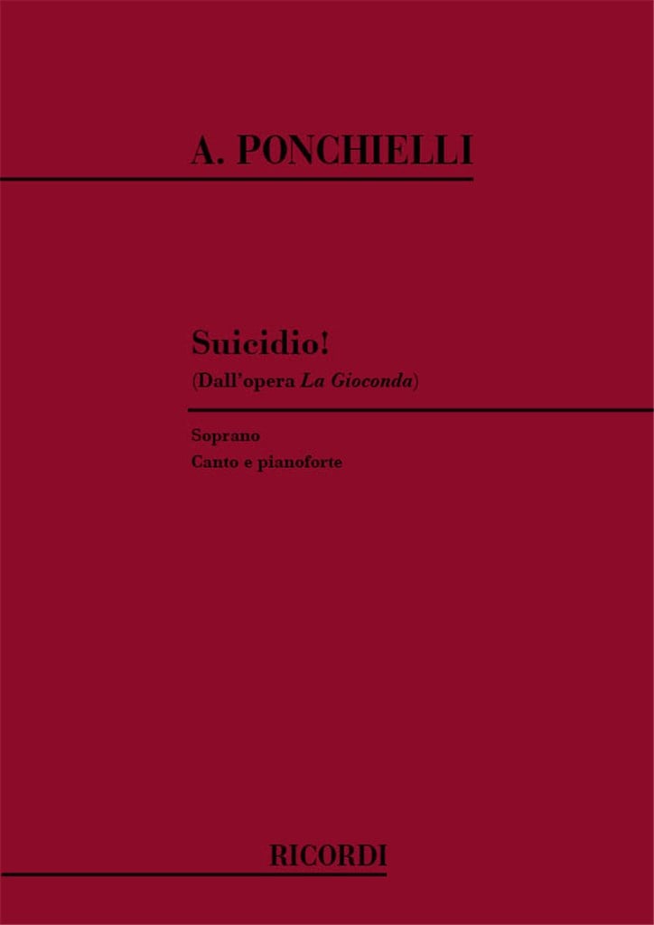 La Gioconda: Suicidio!